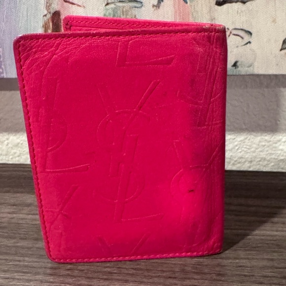 YSL Card Holder Pink - Picture 2 of 5